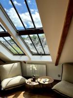 Posedenie v ubytovaní Loft à Pont-Aven, Vue panoramique sur l'Aven