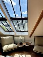 Posedenie v ubytovaní Loft à Pont-Aven, Vue panoramique sur l'Aven
