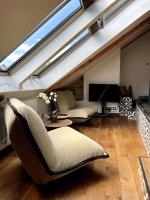 Posedenie v ubytovaní Loft à Pont-Aven, Vue panoramique sur l'Aven