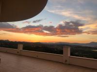 The sunrise or sunset as seen from Az apartmant or nearby