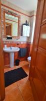 Koupelna v ubytování Casa Ladena