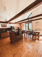 Kuchyň nebo kuchyňský kout v ubytování Rodinné apartmány Angelika
