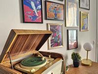 Plan piętra w obiekcie Maison de ville - Paris en 15 mn ! - 4 pers- 1 bébé - Vintage & Music !
