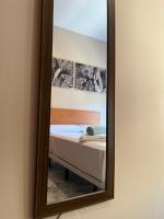 A bed or beds in a room at Premium Center Alameda