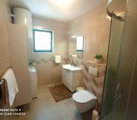 Koupelna v ubytování Apartment Milotić