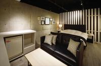 ホテルLALA北志賀店(大人専用)にあるベッド