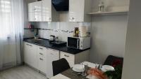 Kuchyňa alebo kuchynka v ubytovaní Apartamenty gościnne na szlaku
