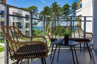Balkón alebo terasa v ubytovaní VacationClub - Let’s Sea Baltic Park C79