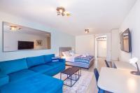 Posedenie v ubytovaní Stella lovely studio with balcony and FREE PARKING