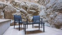 A seating area at Capricho Toledano