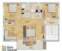 The floor plan of Apart Anna