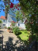 Ferienwohnung d.d. Chaletにある庭