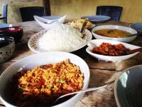 Comida en el hotel o alrededores