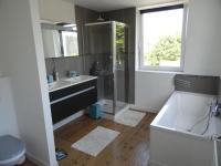 Plan piętra w obiekcie Maison cosy à 200m de la plage, 3 ch, terrasse, WiFi, proche centre, idéale pour famille - FR-1-675-7