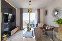 TV a/nebo společenská místnost v ubytování Apartments Taratta 1
