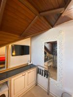 A kitchen or kitchenette at Castle Old Town Hotel
