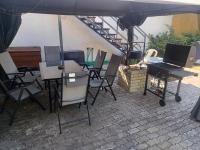 Balkón alebo terasa v ubytovaní Éva Apartmanház