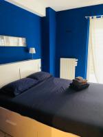 Posteľ alebo postele v izbe v ubytovaní Bari Blue