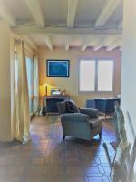 Posezení v ubytování Casa Baia Hendaye