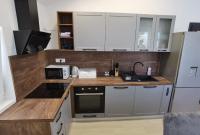 Kuchyňa alebo kuchynka v ubytovaní Apartman Villa Adrijana