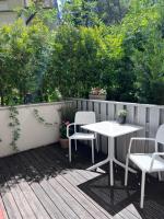 Balkón nebo terasa v ubytování Costa Apartments