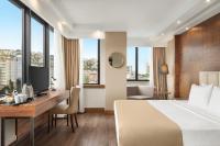 Postel nebo postele na pokoji v ubytování Ramada Plaza by Wyndham Samsun