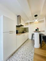 Kuchyňa alebo kuchynka v ubytovaní Superbe appartement T2 en plein centre d'Ajaccio, rue Fesch