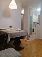 Kuchyň nebo kuchyňský kout v ubytování Apartment Karla
