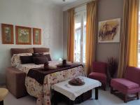 A seating area at Apartamentos Oscar