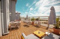 Balkón nebo terasa v ubytování Hôtel des Isles