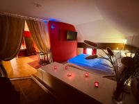 Posteľ alebo postele v izbe v ubytovaní Spa & Wellness Hotel Orchidea