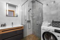 Kúpeľňa v ubytovaní Czarna Perła- Apartament przy Solisku