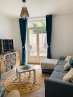 Posedenie v ubytovaní Centre ville (1) : superbe appartement climatisé