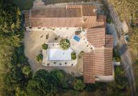 Widok z lotu ptaka na obiekt Studio Gîtes des Colombières Piscine & Spa