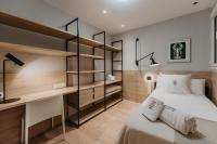 Posteľ alebo postele v izbe v ubytovaní Petit Luxe Volta Apartaments