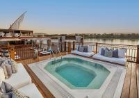 Balkón nebo terasa v ubytování Dahabeya Molouky Nile Cruise- Every Monday from Luxor- Aswan for 05 nights