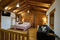 Postel nebo postele na pokoji v ubytování Casa Rural Caenia Parejas