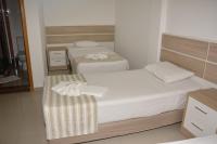 Hotel Salzburgoにあるベッド
