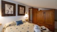 Posteľ alebo postele v izbe v ubytovaní Villa Fuente Luz Frigiliana by Ruralidays