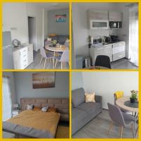 Kuchyňa alebo kuchynka v ubytovaní Juventus Apartman