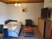 Posteľ alebo postele v izbe v ubytovaní Apartment Haus Starfach