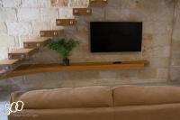 Televízia a/alebo spoločenská miestnosť v ubytovaní 500 Home