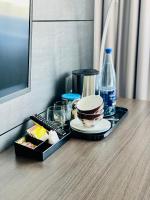 Půdorys ubytování 4* Boutique Zimmer am Düsseldorf Hafen + ÖPNV & TG