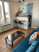 Kuchnia lub aneks kuchenny w obiekcie Appartement Cosy et de bon Standing