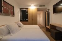 Posteľ alebo postele v izbe v ubytovaní Hotel Cortabitarte