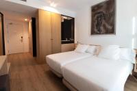 Posteľ alebo postele v izbe v ubytovaní Hotel Cortabitarte