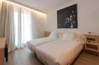Posteľ alebo postele v izbe v ubytovaní Hotel Cortabitarte