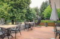 En have udenfor Harz hotel Iris