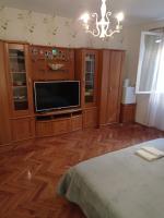 Televízia a/alebo spoločenská miestnosť v ubytovaní Damjan Rooms
