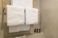 Kúpeľňa v ubytovaní Nevma Naousa Boutique Apartment